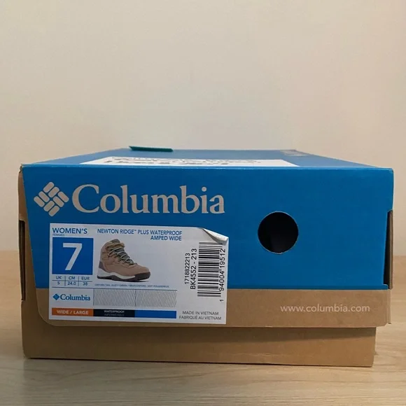 Columbia Women's Newton Ridge Plus Hiking Boots - sz7 - Picture 7 of 7